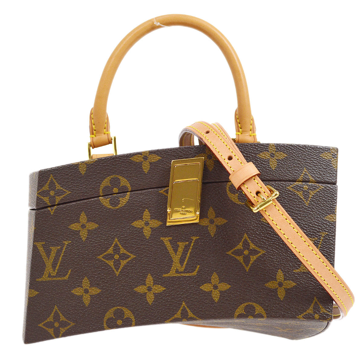 LOUIS VUITTON * 2014 x FRANK GEHRY TWISTED BOX MONOGRAM M40275