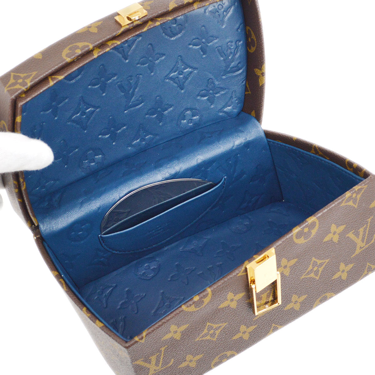 LOUIS VUITTON * 2014 x FRANK GEHRY TWISTED BOX MONOGRAM M40275