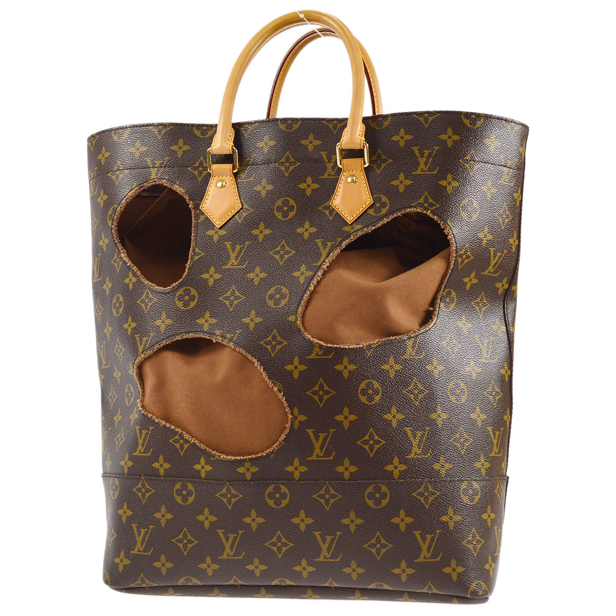 Louis Vuitton x Rei Kawakubo Comme des Garcons 2014 Monogram Bag With Holes M40279