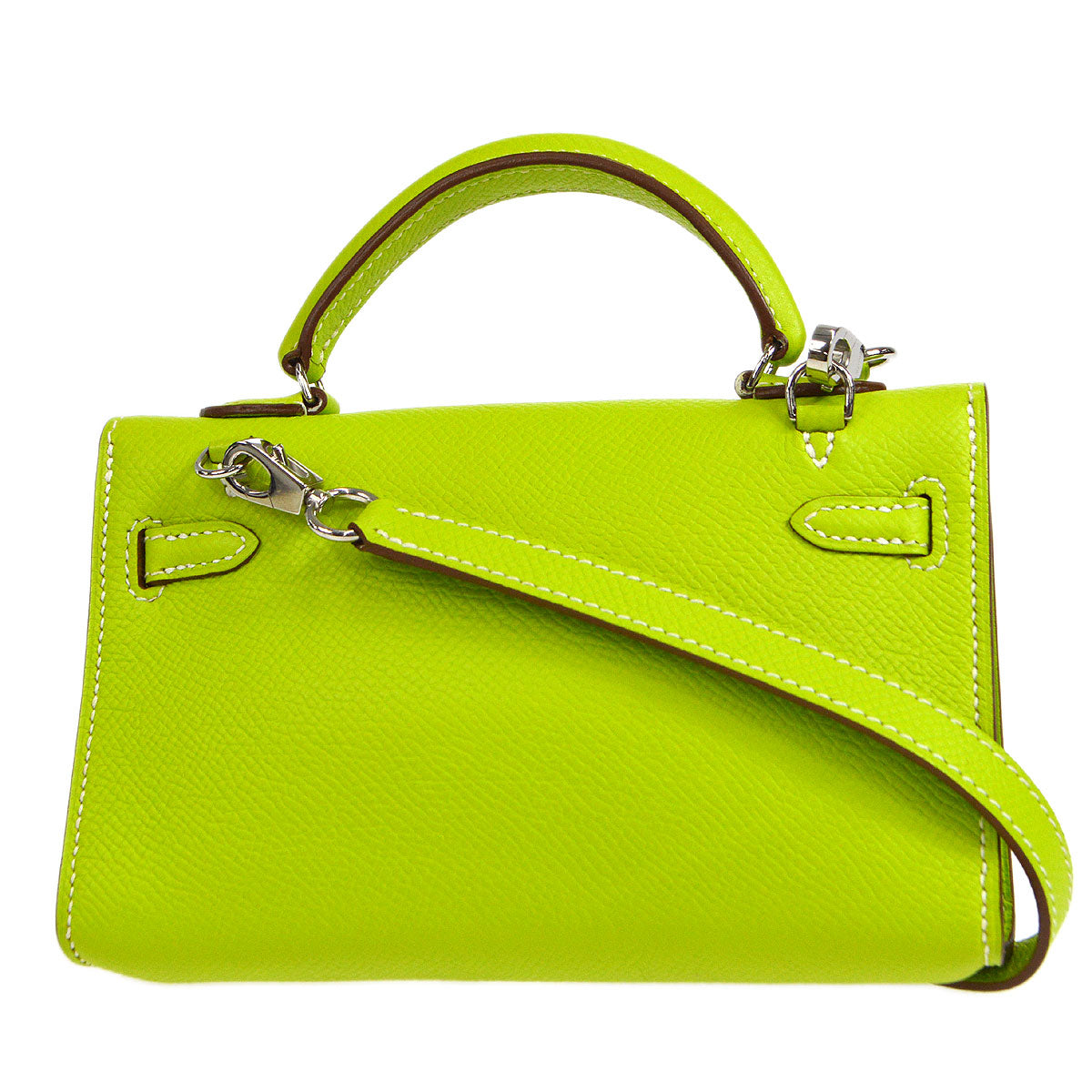 HERMES * 2011 Tiny Kelly Kiwi Epsom