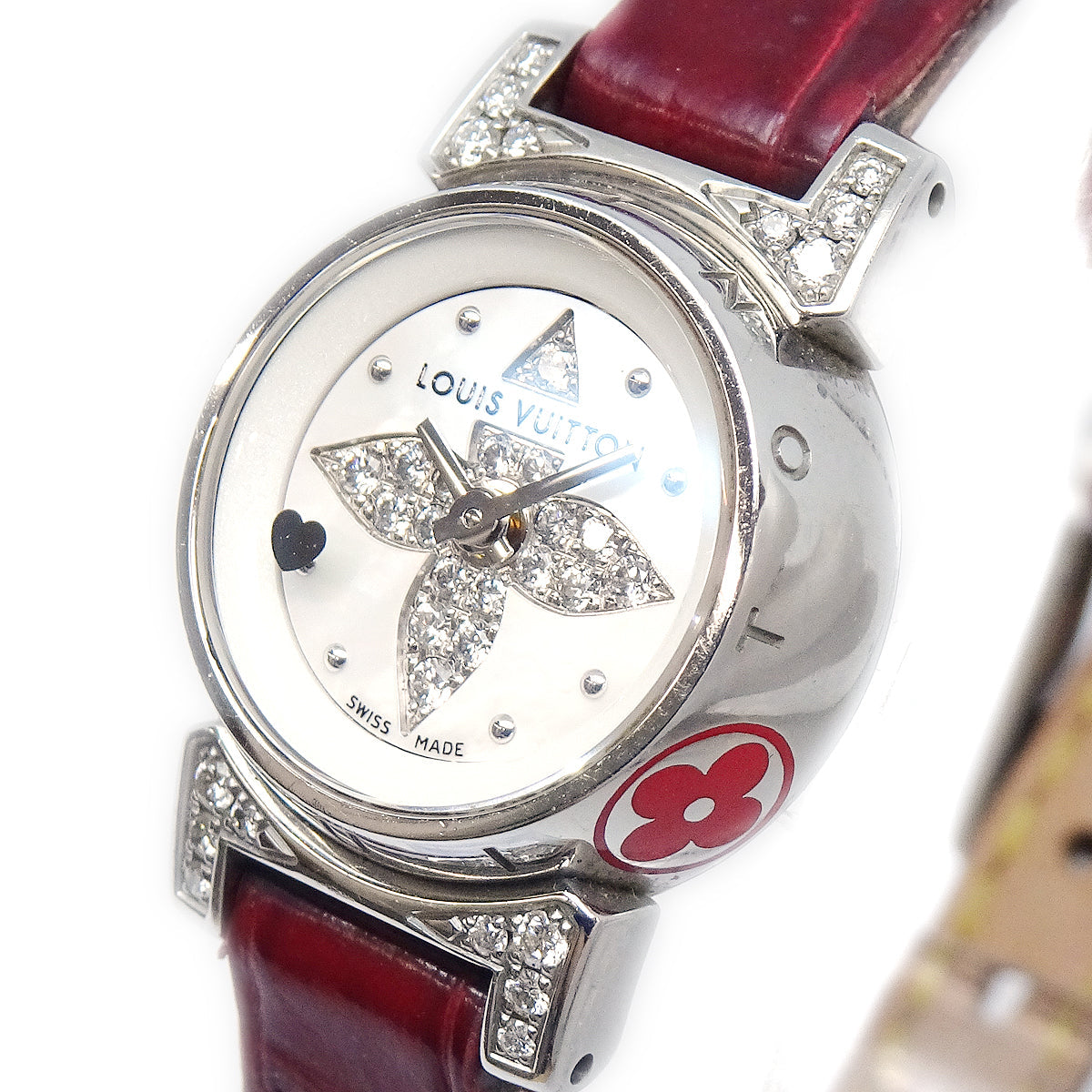 Louis Vuitton 2015 Tambour Bijou Watch Diamond