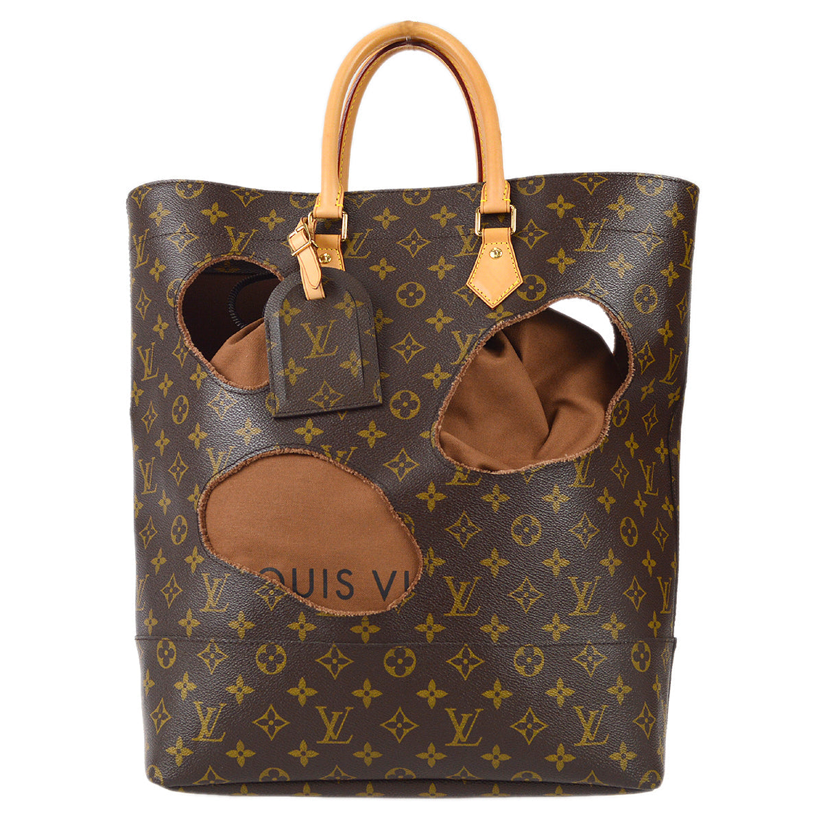 Louis Vuitton x Rei Kawakubo Comme des Garcons 2014 Monogram Bag With Holes M40279