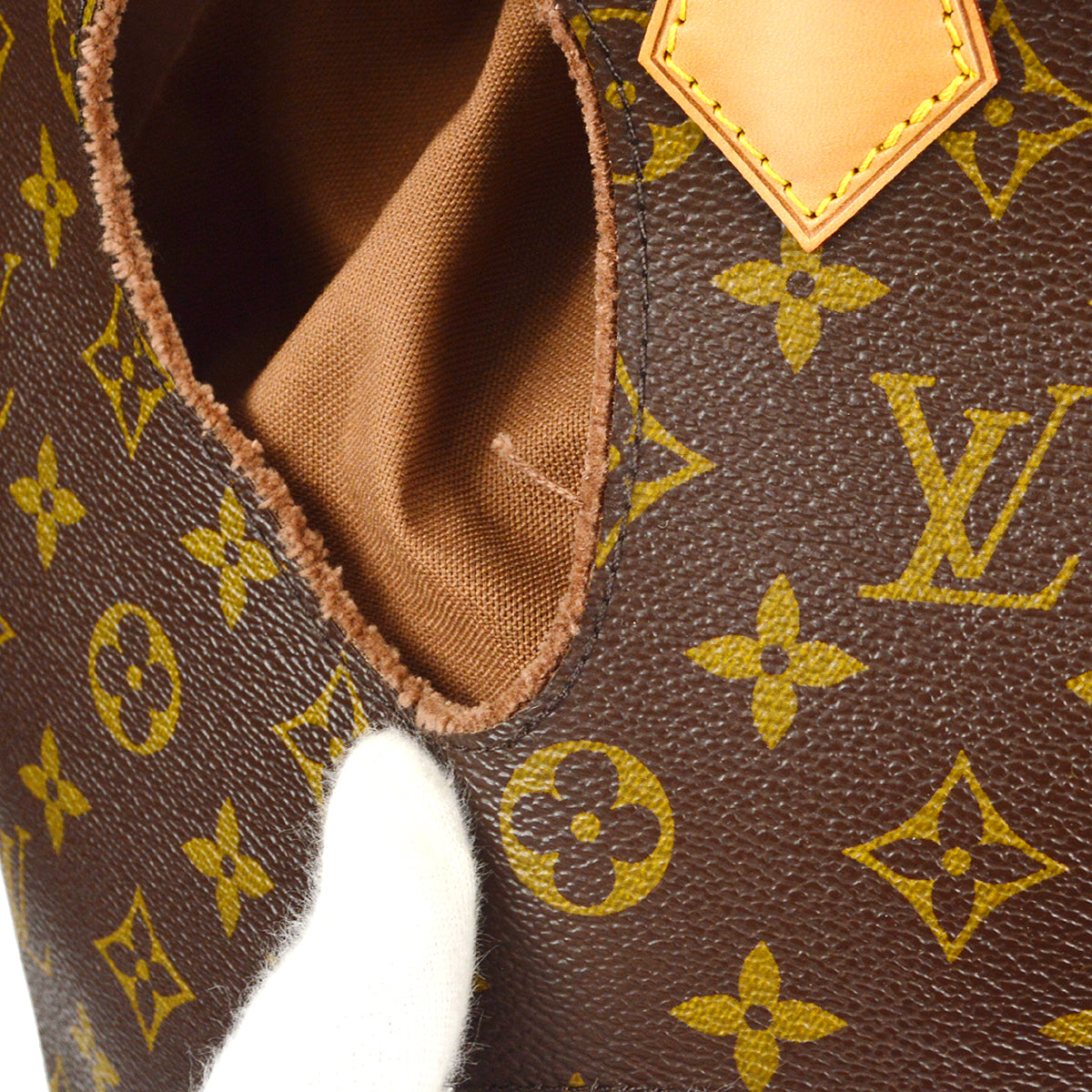 Louis Vuitton x Rei Kawakubo Comme des Garcons 2014 Monogram Bag With Holes M40279