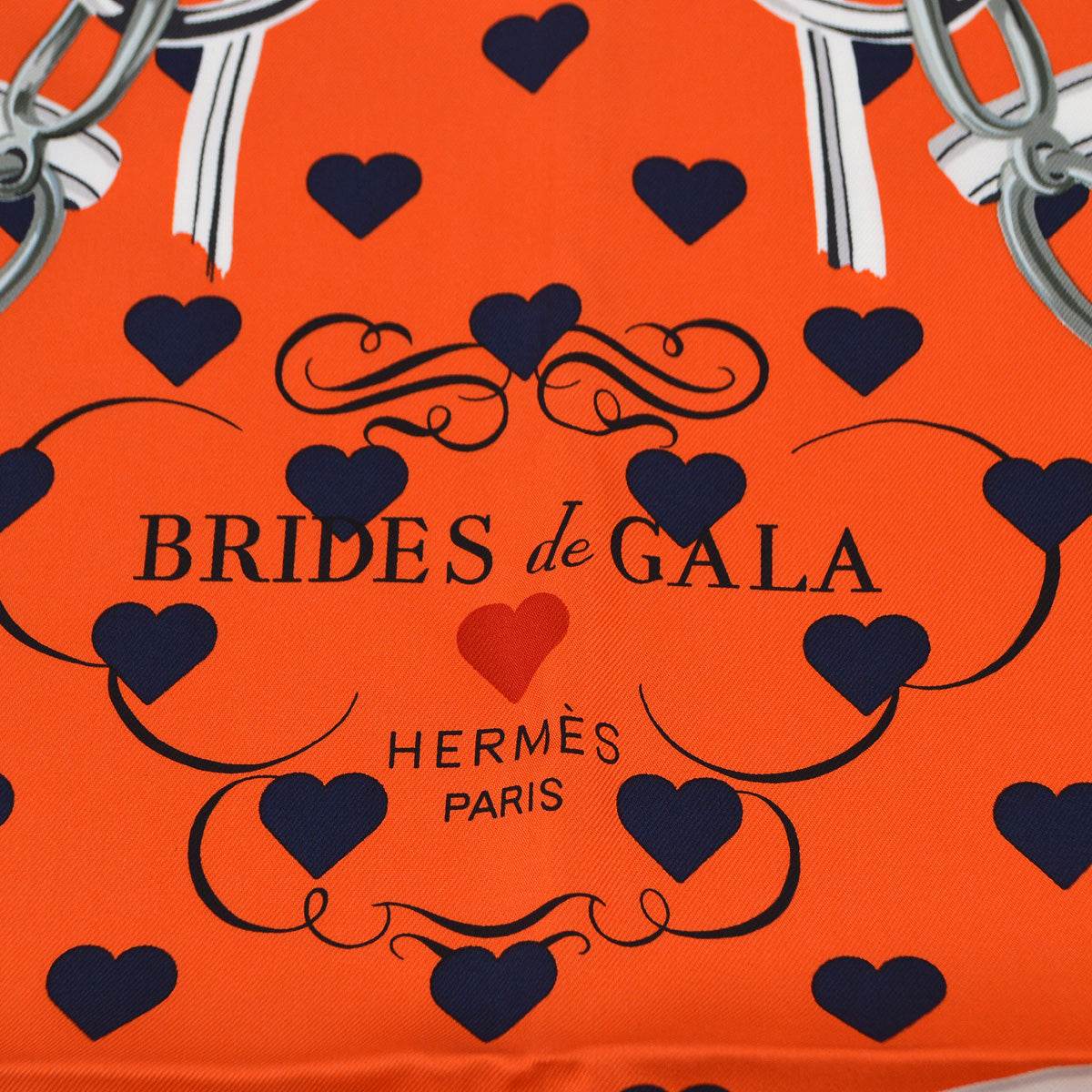 Hermes 2016 Carre 90 Brides De Gala Love by Aline Honore