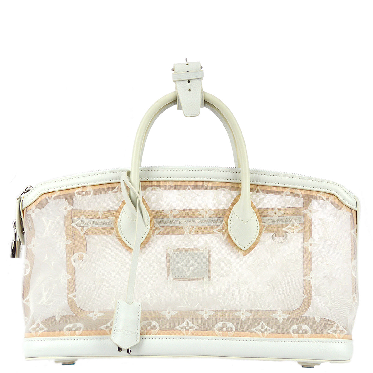 Louis Vuitton 2012 Monogram Transparent Lockit East West Handbag M40701