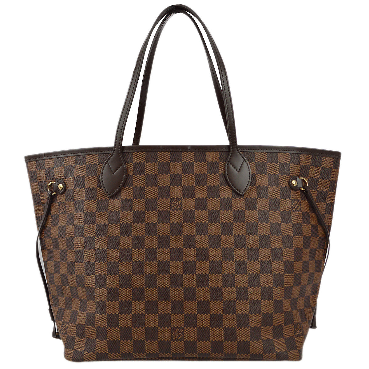 Louis Vuitton 2013 Damier Neverfull MM Shoulder Tote Bag N51105