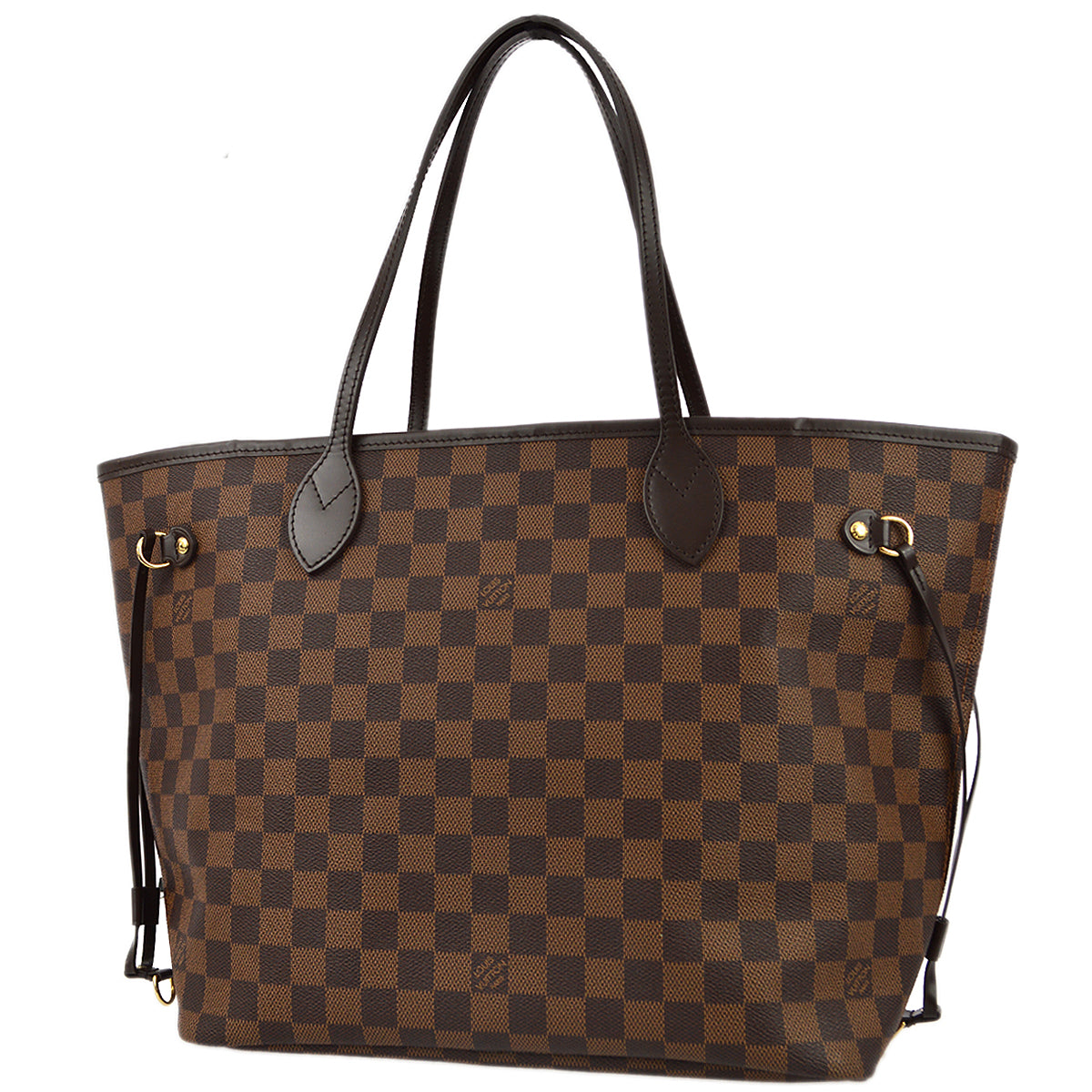 Louis Vuitton 2013 Damier Neverfull MM Shoulder Tote Bag N51105