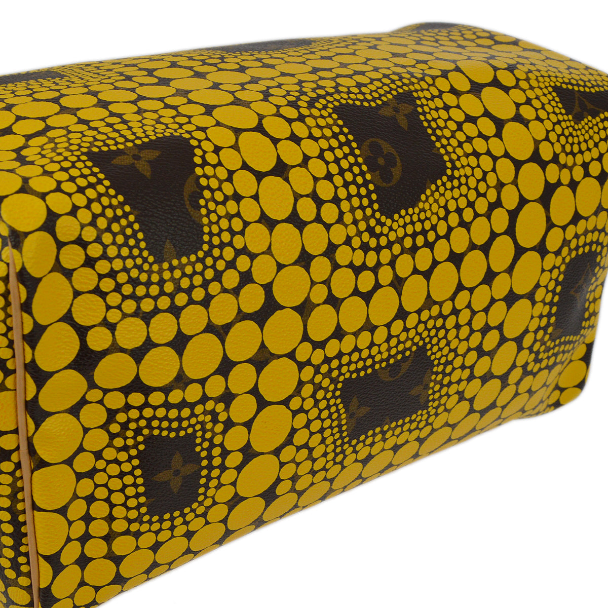 Louis Vuitton 2012 Yellow Pumpkin Dot Speedy 30 M40692