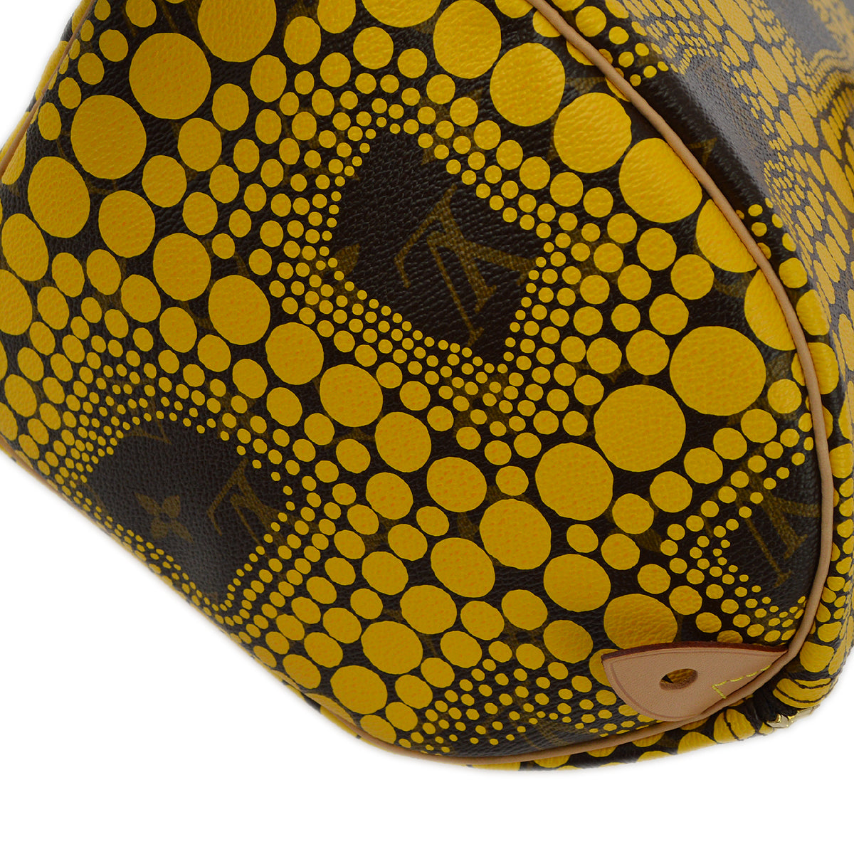 Louis Vuitton 2012 Yellow Pumpkin Dot Speedy 30 M40692