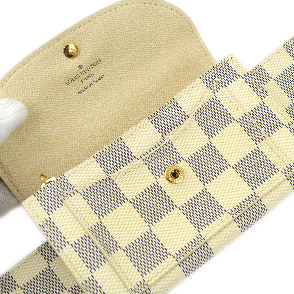 Louis Vuitton 2010 Damier Azur Ceinture Pochette Solo Bum Bag M9835