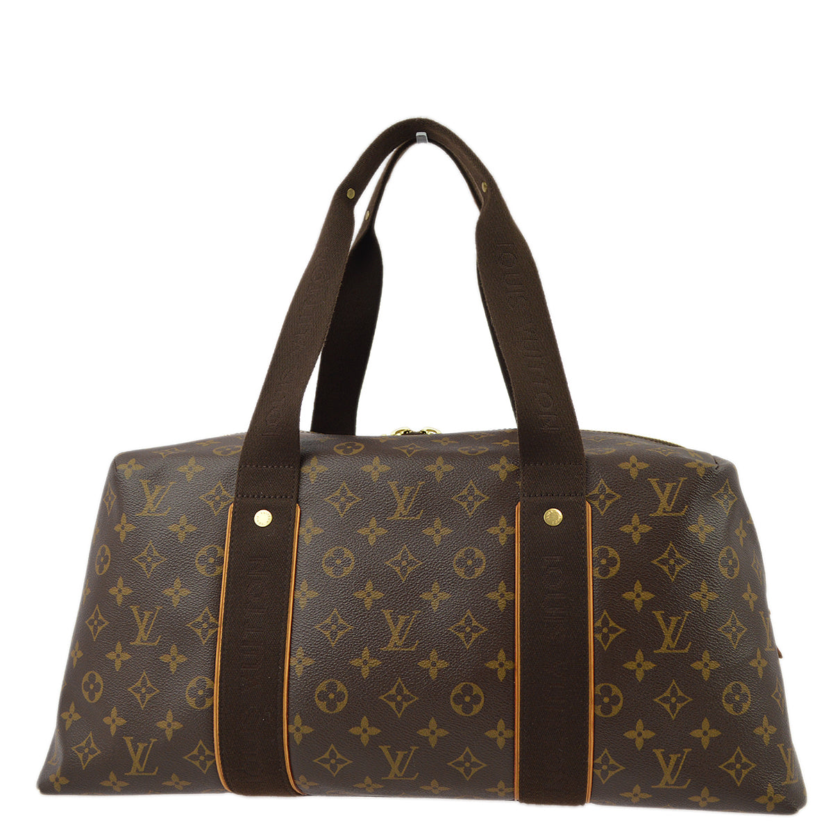 Louis Vuitton 2011 Monogram Weekender MM Shoulder Duffle Bag M40476