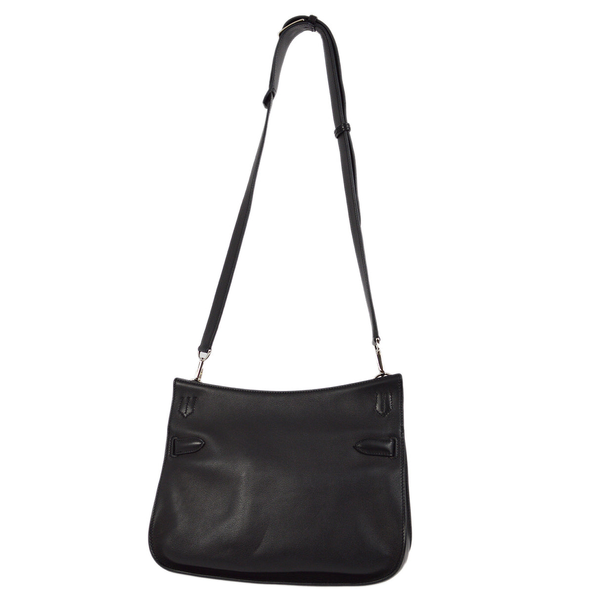 Hermes 2010 Black Swift Jypsiere 28 Shoulder Bag