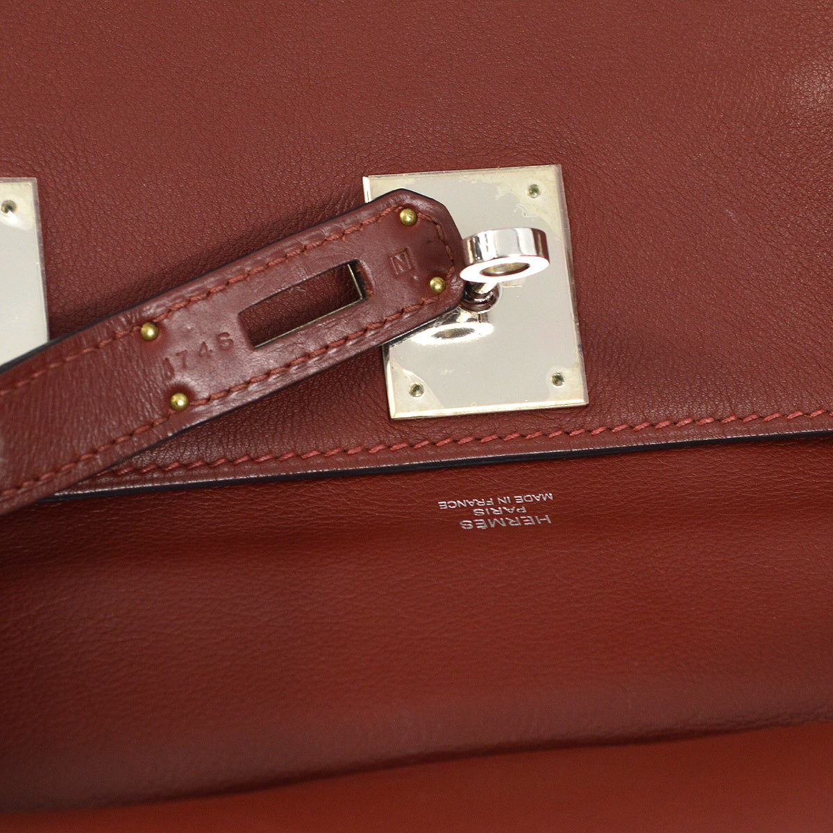 Hermes 2010 Bordeaux Swift Jypsiere 28 Shoulder Bag