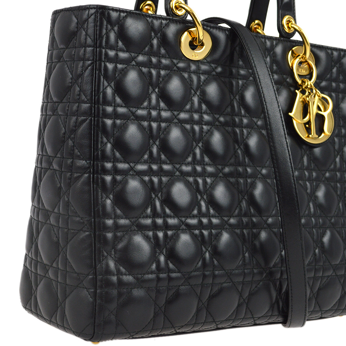 Christian Dior 2012 Lambskin Large Lady Dior