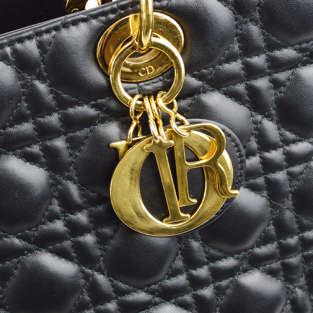 Christian Dior 2012 Lambskin Large Lady Dior