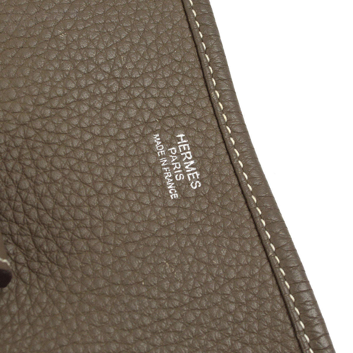Hermes 2010 Etoupe Taurillon Clemence Evelyne 3 41 TGM