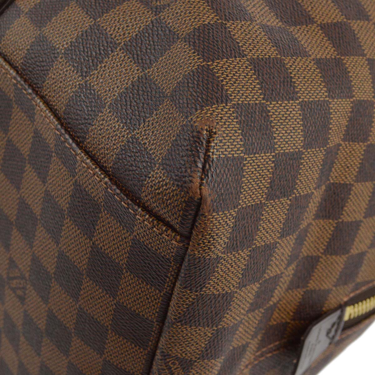 Louis Vuitton 2011 Damier Weekender MM Shoulder Duffle Bag N41138