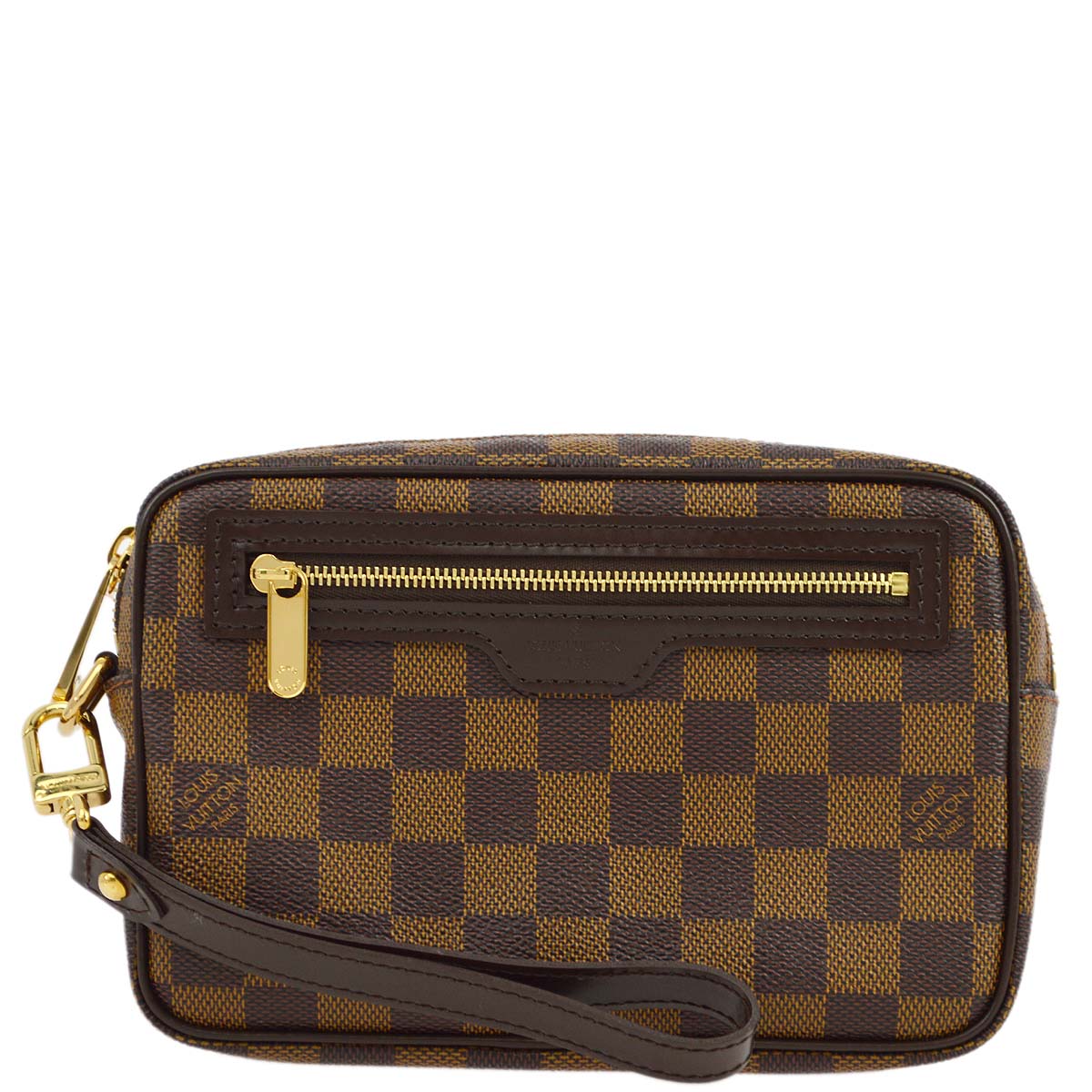 Louis Vuitton 2011 Damier Pochette Vie Macao Clutch Bag N61739