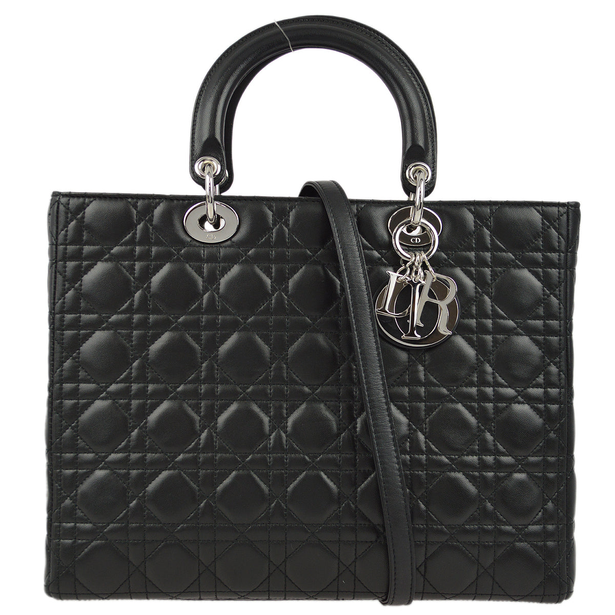 Christian Dior 2012 Lambskin Large Lady Dior