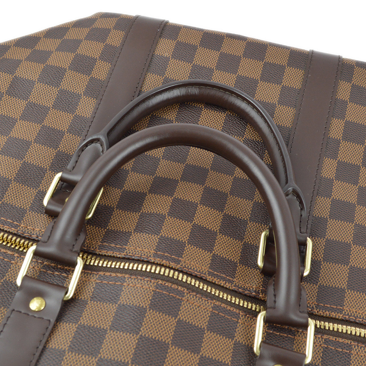 Louis Vuitton 2014 Damier Keepall 50 Travel Duffle Handbag N41427