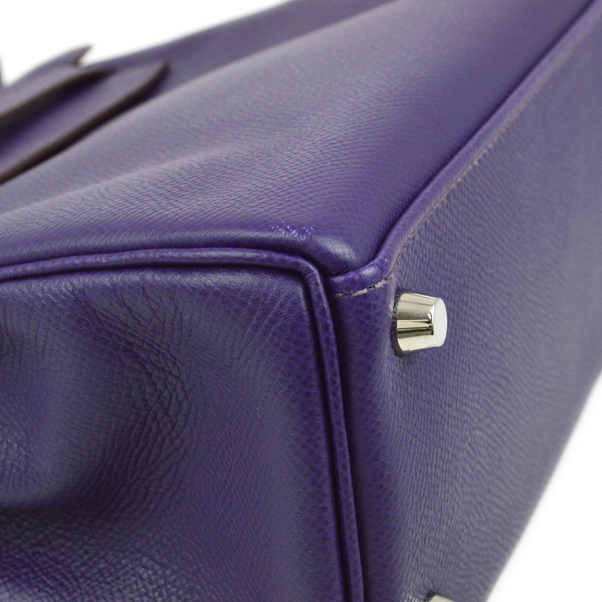 Hermes 2010 Violet Epsom Kelly 25 Retourne