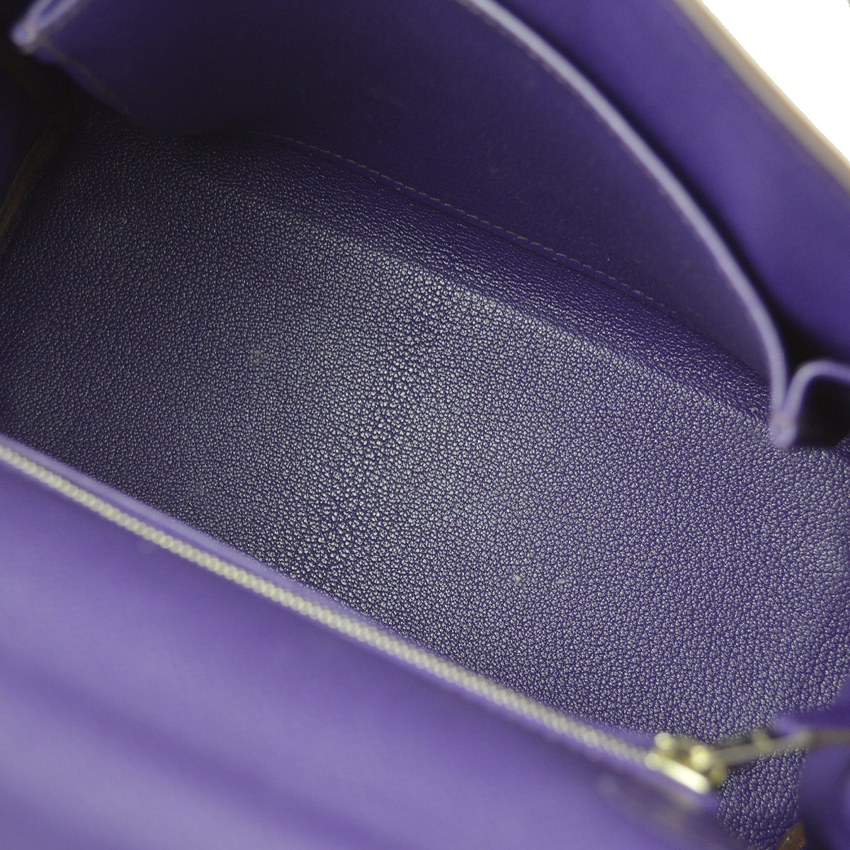 Hermes 2010 Violet Epsom Kelly 25 Retourne