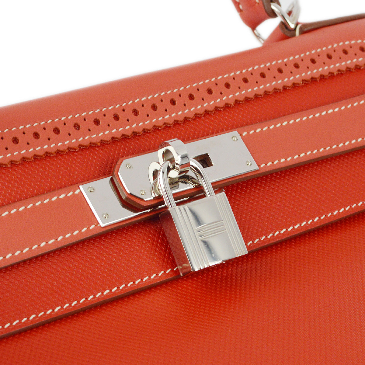 Hermes 2014 Sanguine Grand H Swift Kelly 35 Ghillies Retourne