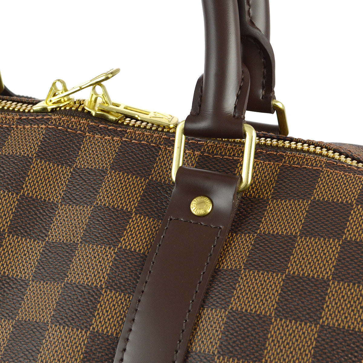 Louis Vuitton 2011 Damier Keepall Bandouliere 55 Duffle Bag N41414