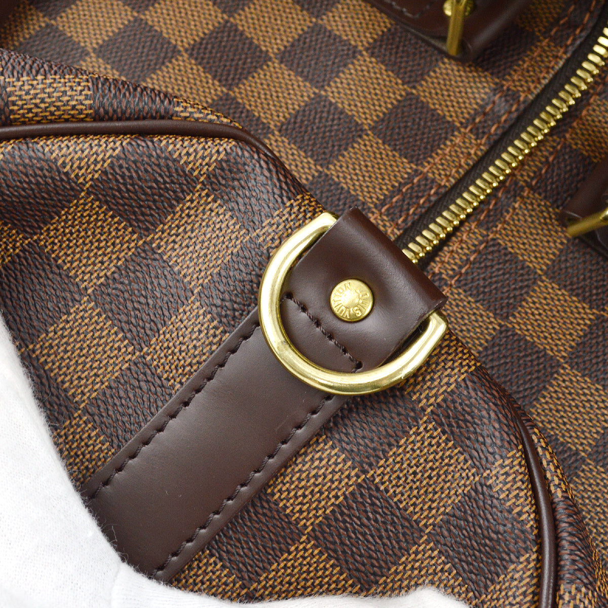 Louis Vuitton 2011 Damier Keepall Bandouliere 55 Duffle Bag N41414