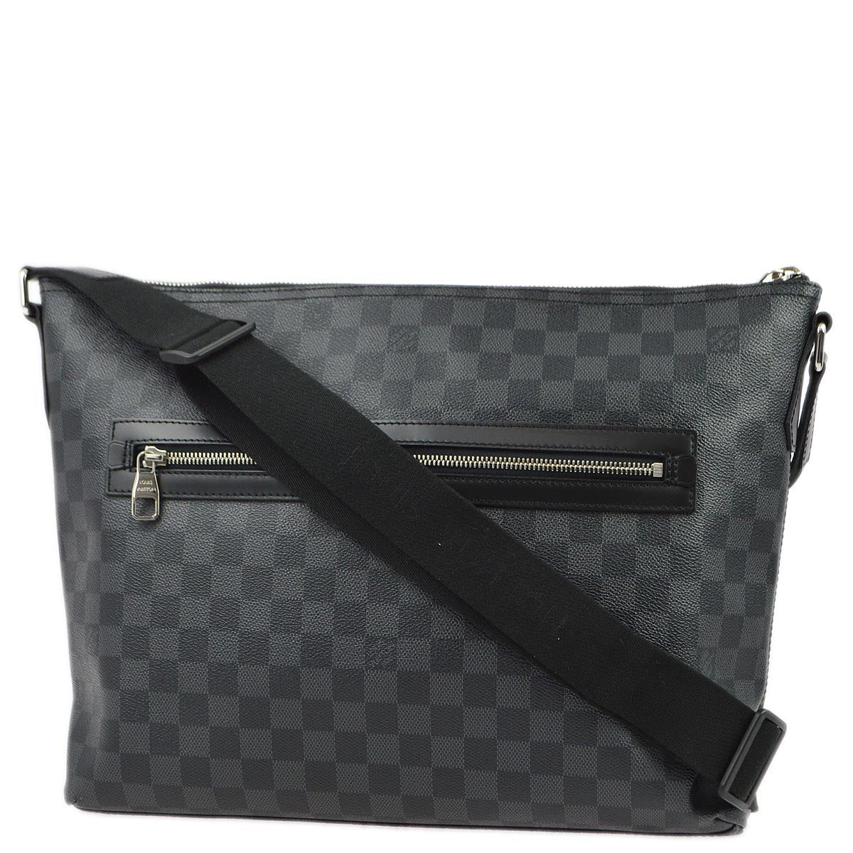 Louis Vuitton 2011 Damier Graphite Mick MM Shoulder Bag N41106