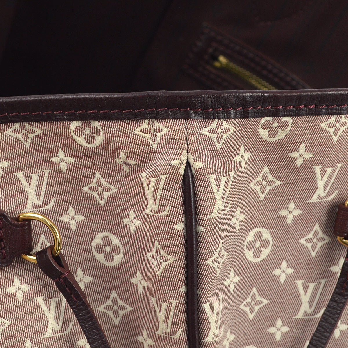 Louis Vuitton 2012 Bordeaux Monogram Idylle Neverfull MM M40515