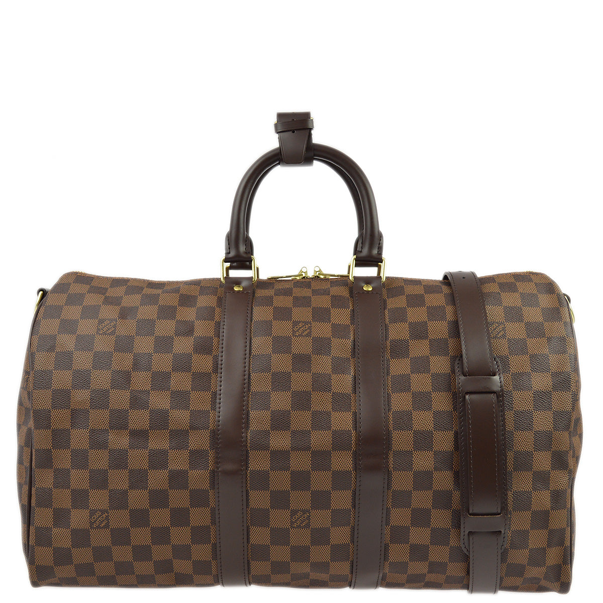 Louis Vuitton 2013 Damier Keepall Bandouliere 45 Duffle Bag N41428