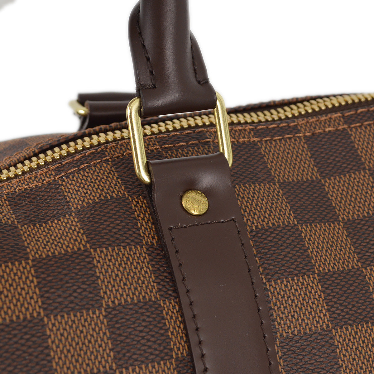 Louis Vuitton 2013 Damier Keepall Bandouliere 45 Duffle Bag N41428