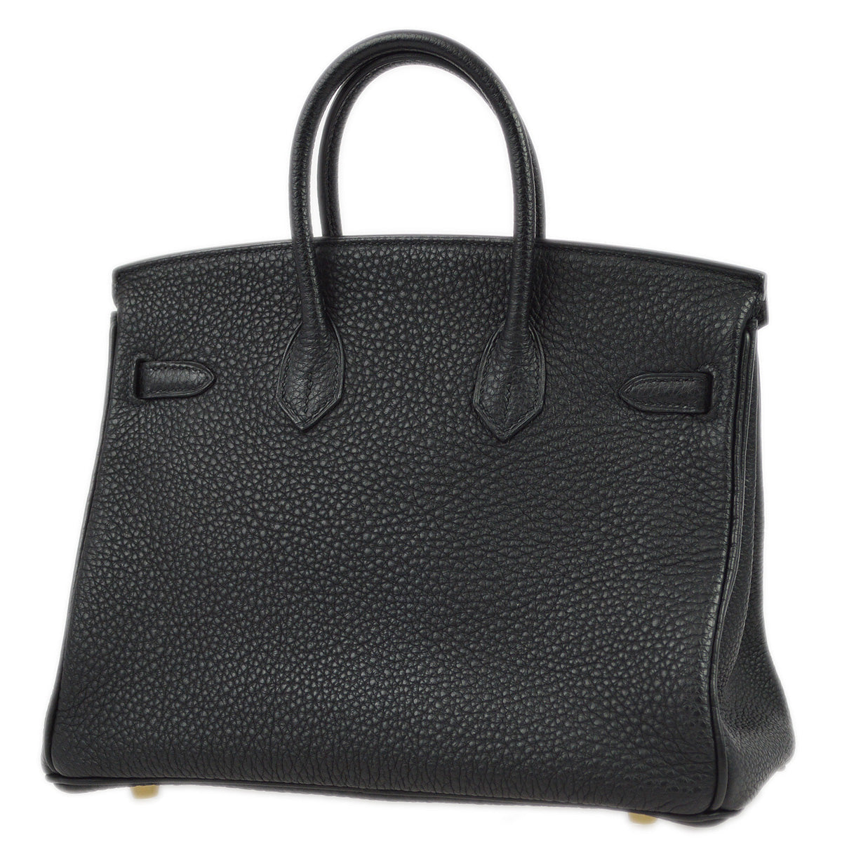 Hermes 2010 Black Togo Birkin 25 Handbag