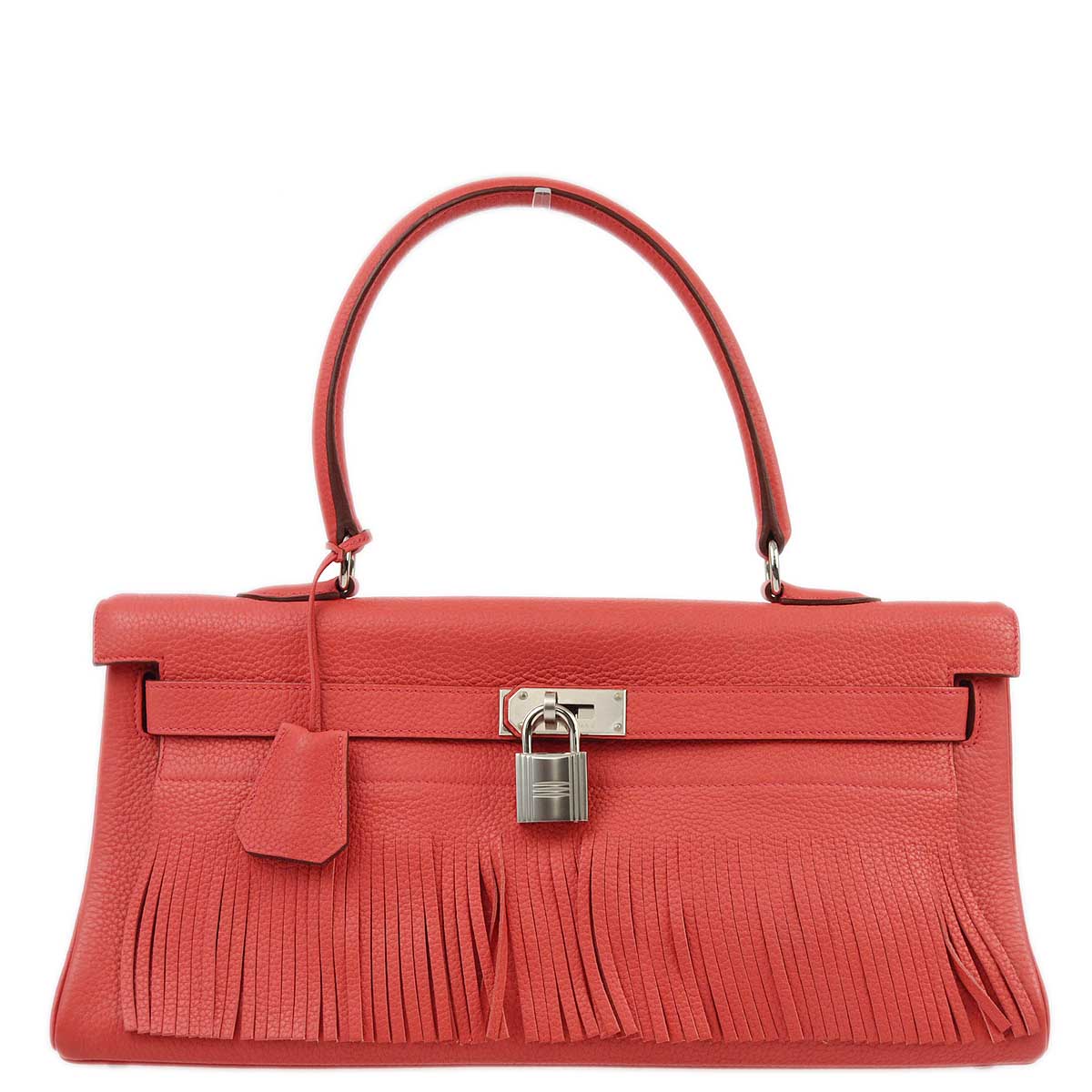 Hermes 2010 Bougainvillea Clemence Shoulder Kelly Fringe