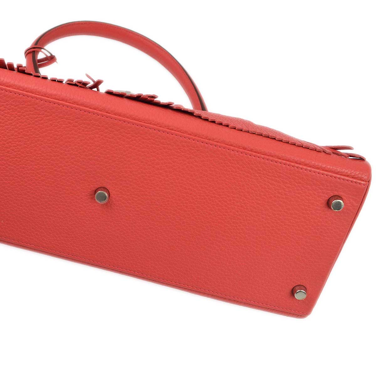 Hermes 2010 Bougainvillea Clemence Shoulder Kelly Fringe