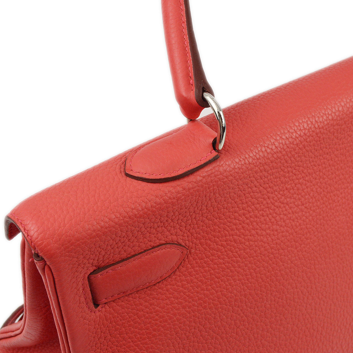 Hermes 2010 Bougainvillea Clemence Shoulder Kelly Fringe