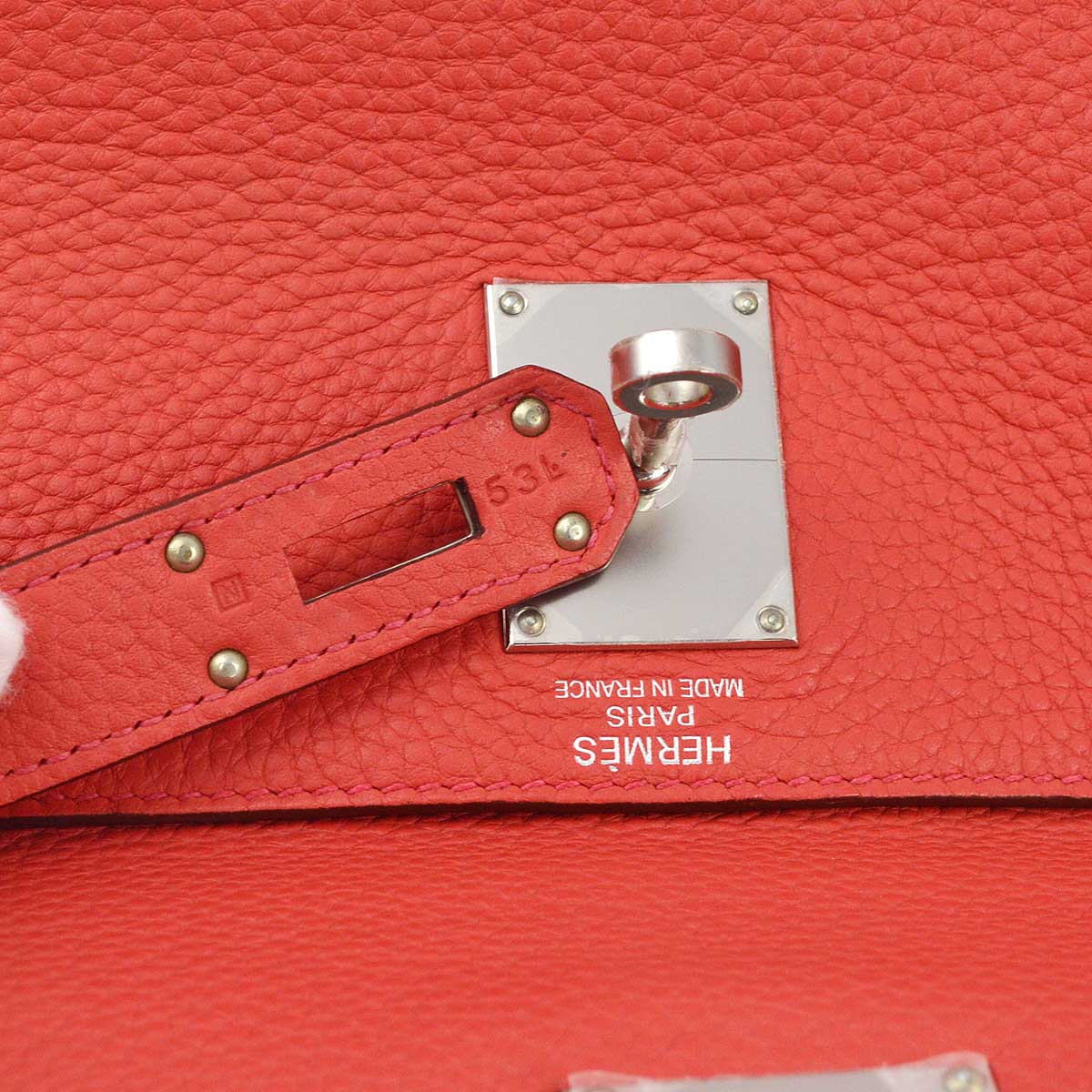 Hermes 2010 Bougainvillea Clemence Shoulder Kelly Fringe