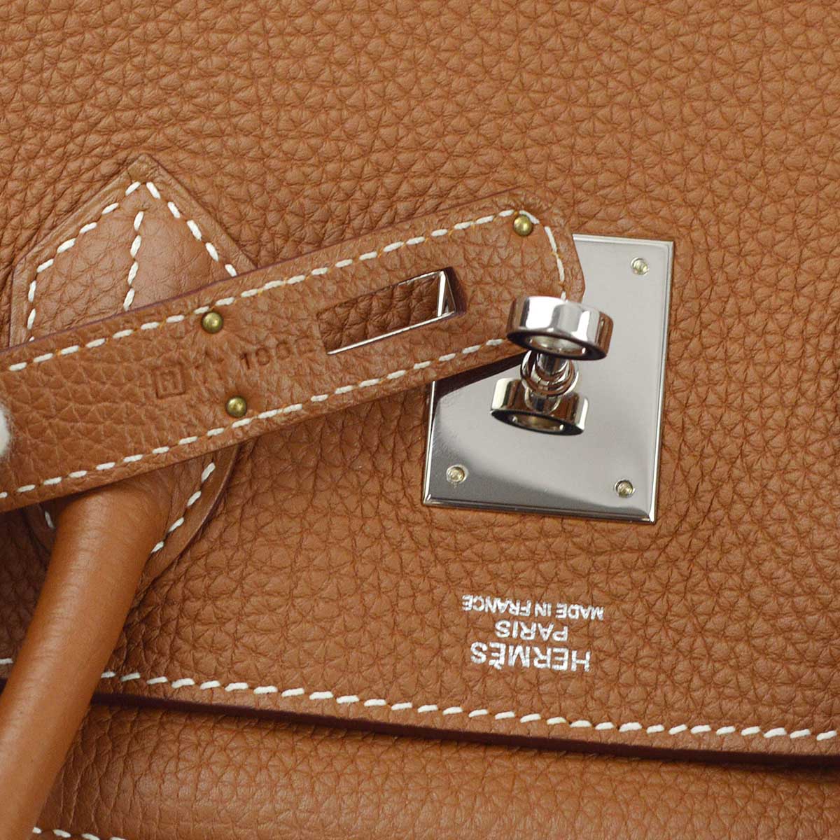 Hermes 2014 Gold Togo Birkin 30 Handbag