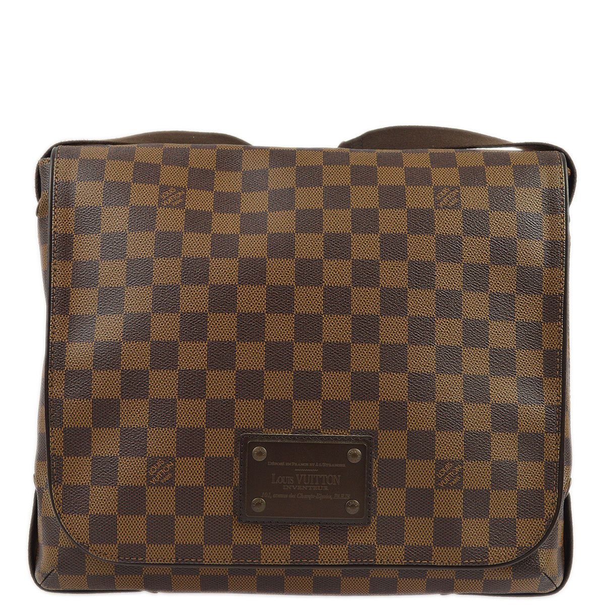 Louis Vuitton 2010 Damier Brooklyn MM Shoulder Bag N51211