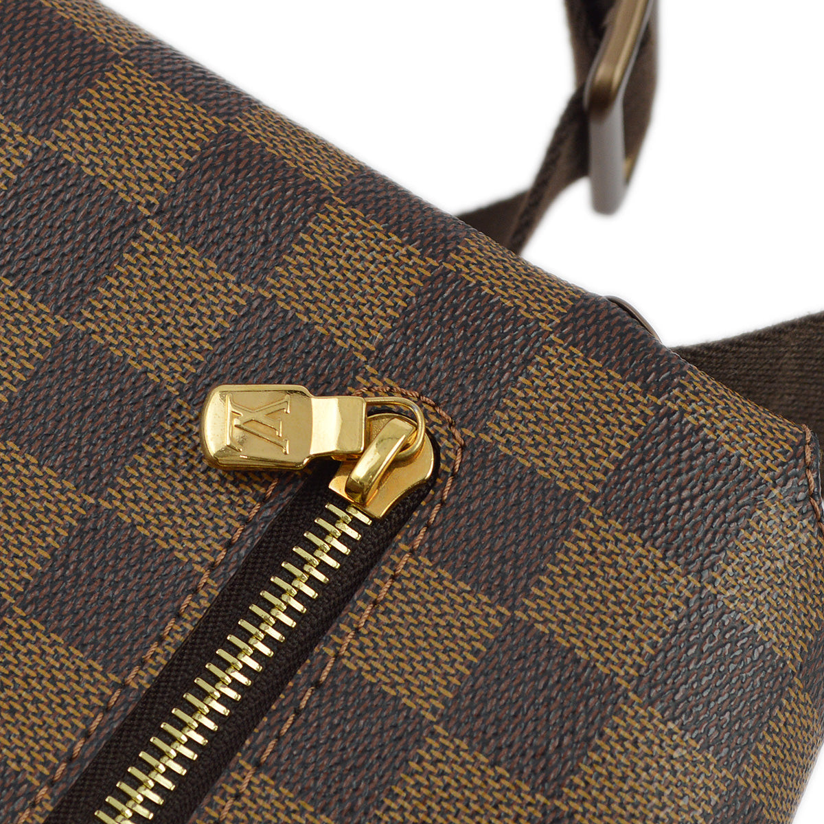 Louis Vuitton 2010 Damier Brooklyn MM Shoulder Bag N51211