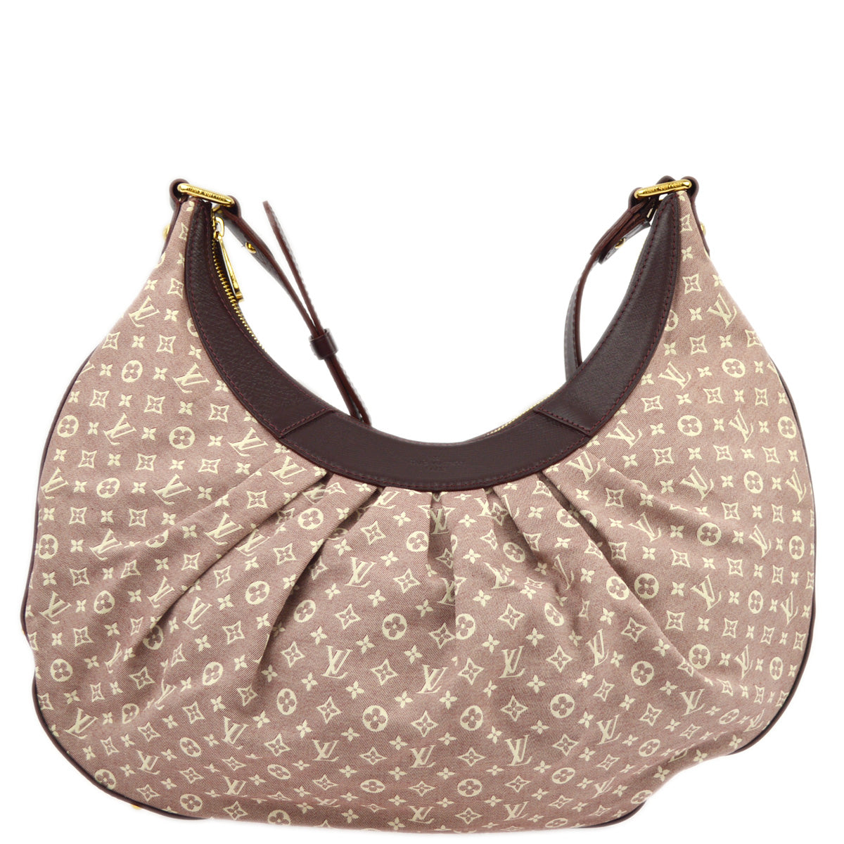 Louis Vuitton 2011 Bordeaux Monogram Idylle Rhapsody MM Hobo M40405