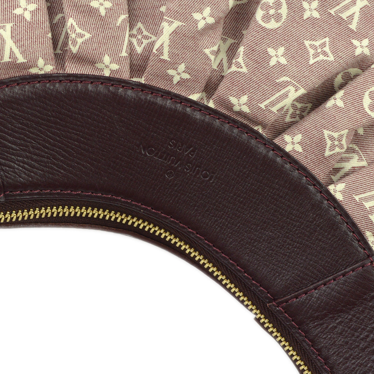 Louis Vuitton 2011 Bordeaux Monogram Idylle Rhapsody MM Hobo M40405