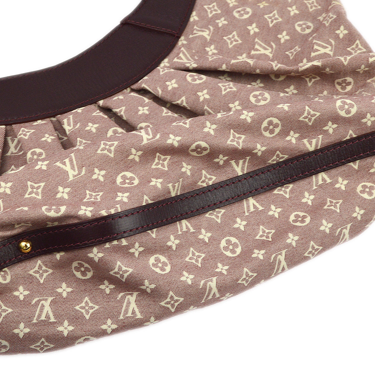 Louis Vuitton 2011 Bordeaux Monogram Idylle Rhapsody MM Hobo M40405