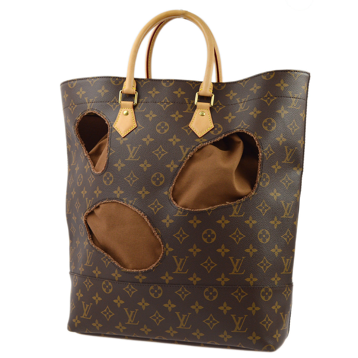 Louis Vuitton x Comme des Garcons 2014 Bag With Holes Tote Bag M40279