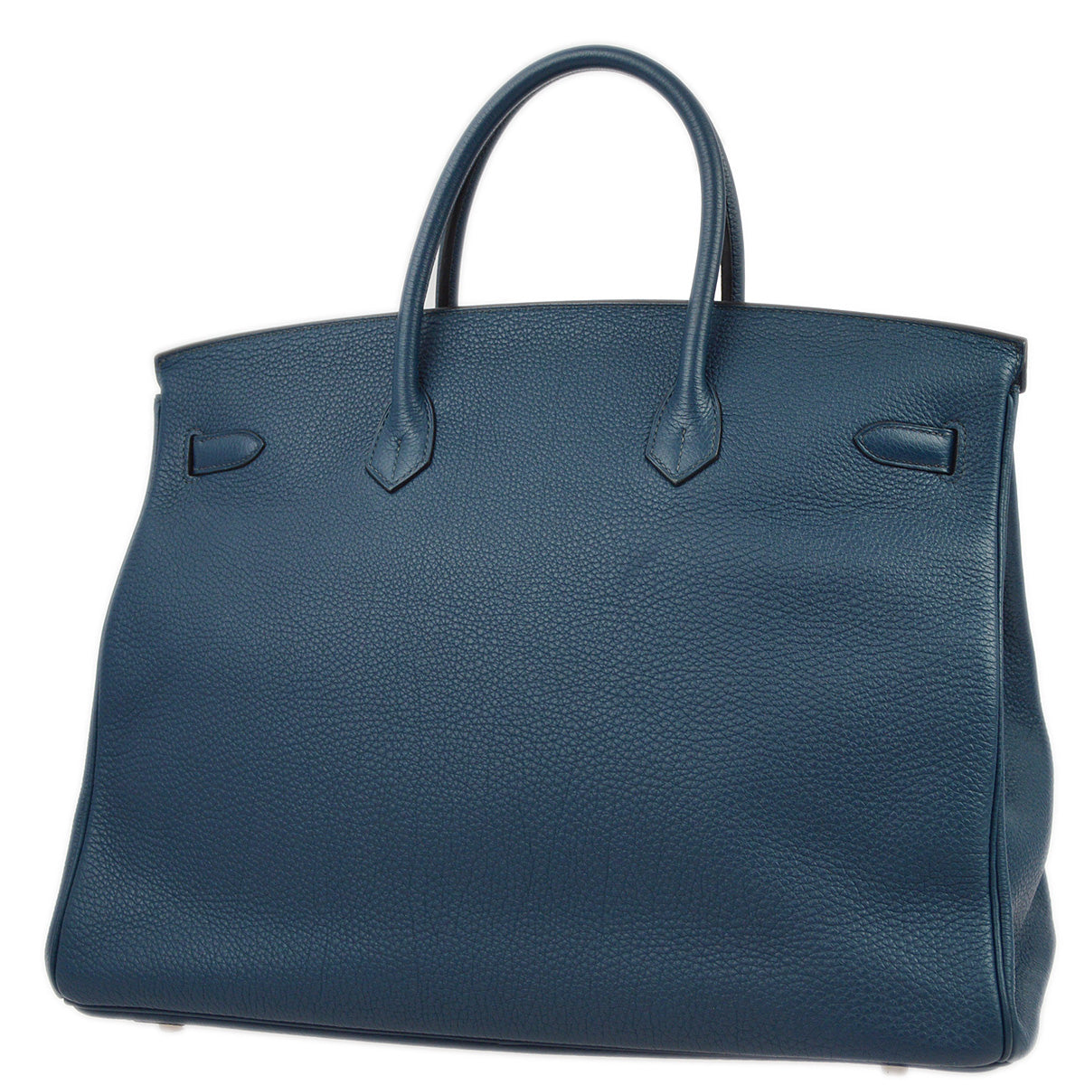 Hermes 2010 Blue de Malte Togo Birkin 40 Handbag