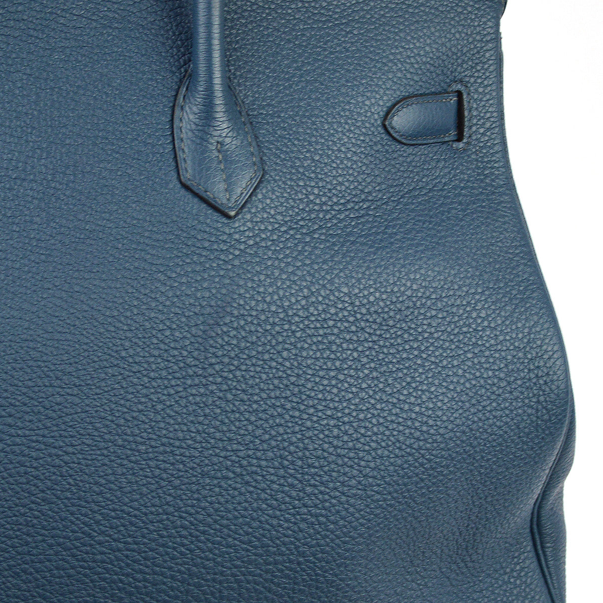 Hermes 2010 Blue de Malte Togo Birkin 40 Handbag