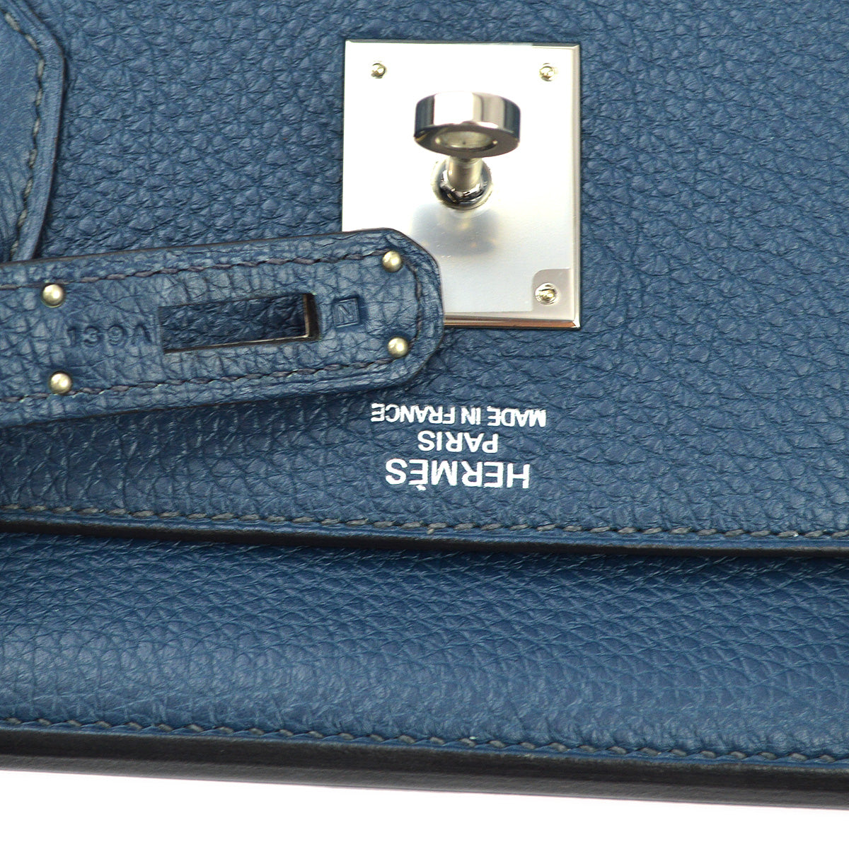 Hermes 2010 Blue de Malte Togo Birkin 40 Handbag