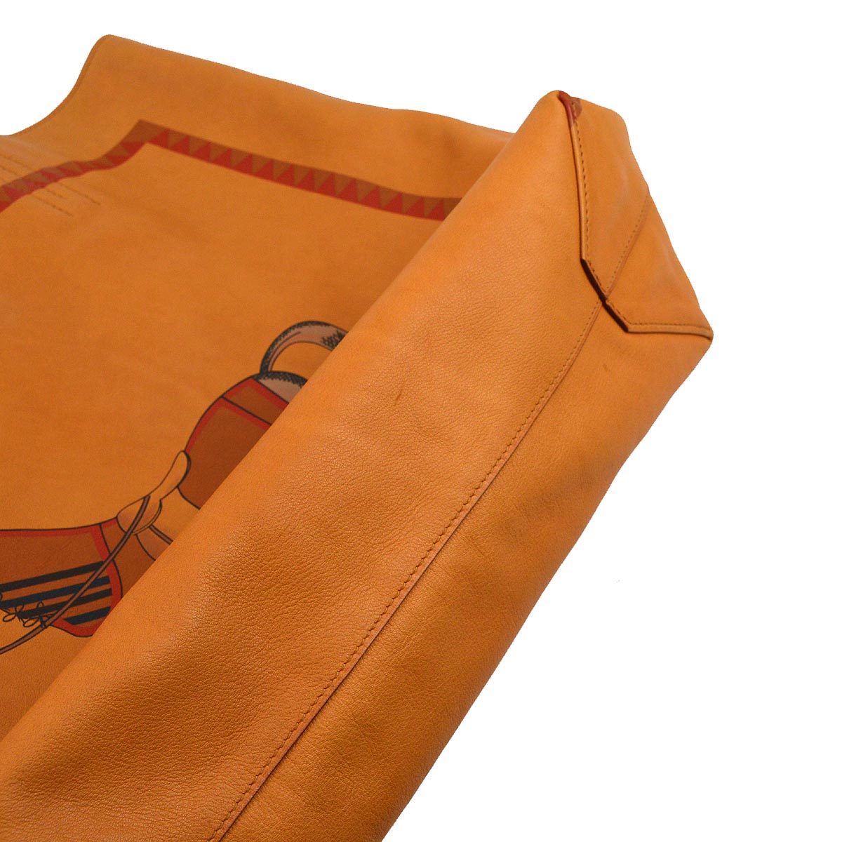 Hermes 2012 Brown Swift Double Sens 36 Reversible Tote Bag