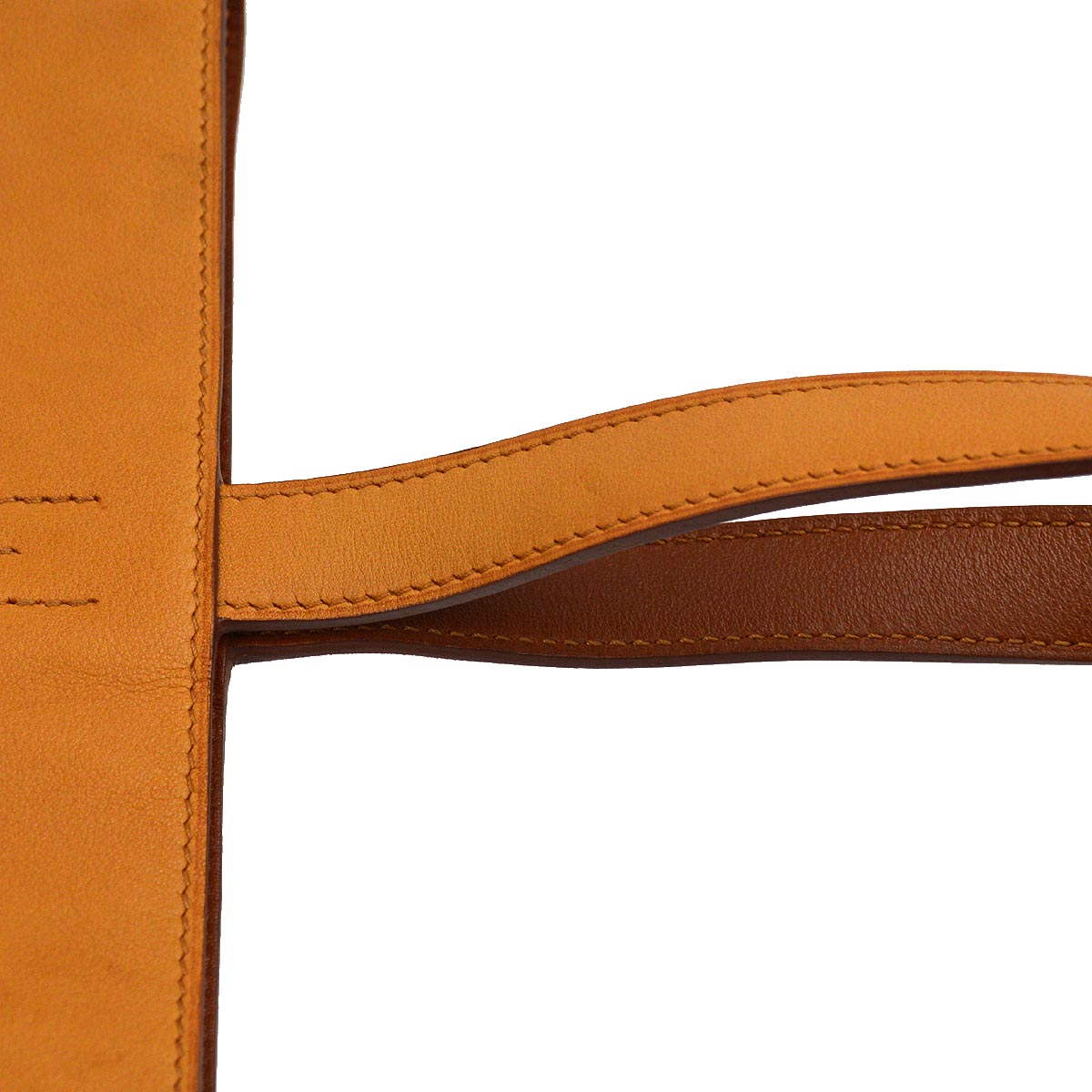 Hermes 2012 Brown Swift Double Sens 36 Reversible Tote Bag